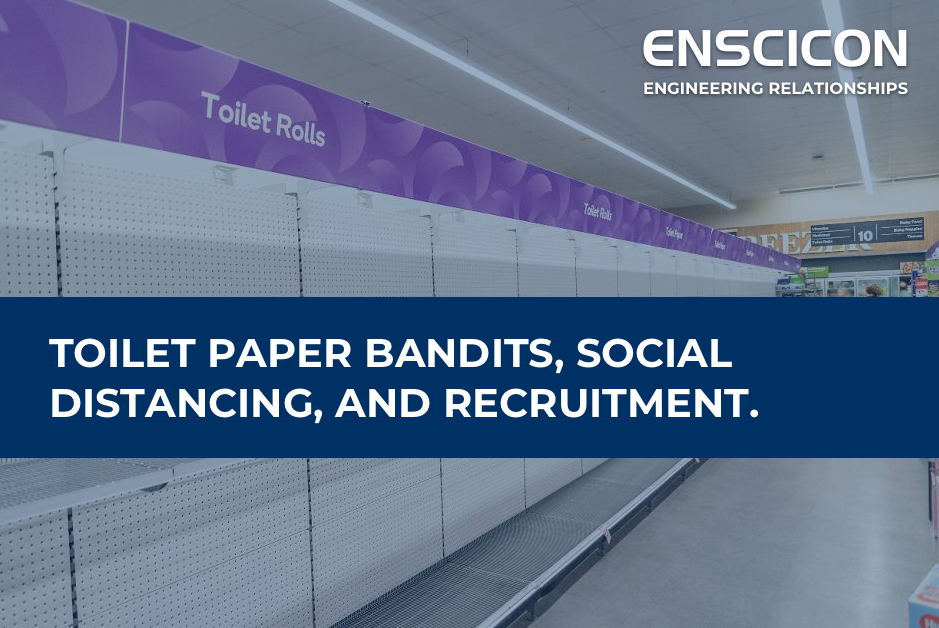 Toilet Paper Bandits, Social Distancing, and Recruitment.